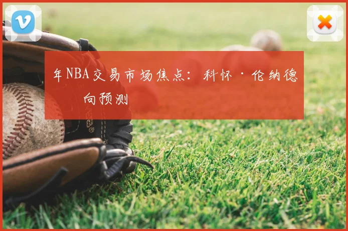 年NBA交易市场焦点:科怀·伦纳德去向预测